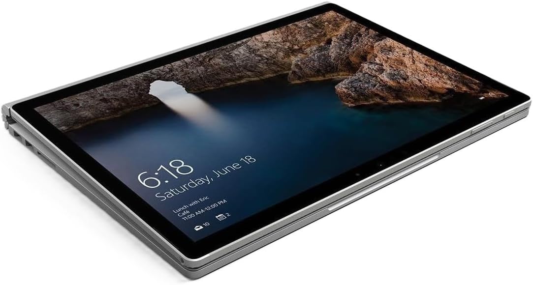 MICR0S0FT Surface Book | 8GB RAM, 256GB SSD |13.5-inch Touchscreen, 6th Gen | Intel Core™ i5 | With Charger For Microsoft (Renewed)