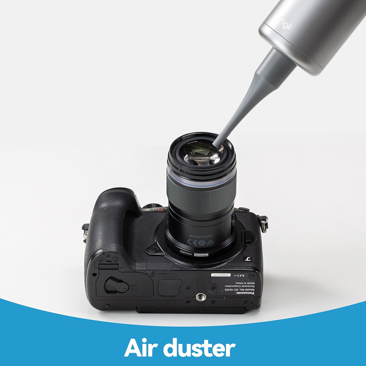 Brigii 3 in 1 Handheld Vacuum Cleaner, Cordless Car Vacuum for Small Messes, Hand Vacuum & Air Duster & Hand Pump, Mini Vacuum for Crevices, Keyboard Cleaner, USB Rechargeable 12V-M1