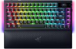 Razer BlackWidow V4 Pro 75% US Layout, Wireless Hot-swappable Gaming Keyboard, True 4K Hz Wireless,Bluetooth 5.1, OLED Display, Razer Command Dial - Black