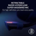 Razer Kraken V4 Pro Wireless Gaming Headset: OLED Control Hub - HD Haptics - 2.4GHz Wireless - Bluetooth - USB - 3.5 mm - Super Wideband Mic - For PC, Mac, PS5 - Black