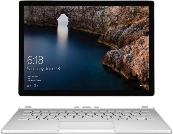 MICR0S0FT Surface Book | 8GB RAM, 256GB SSD |13.5-inch Touchscreen, 6th Gen | Intel Core™ i5 | With Charger For Microsoft (Renewed)