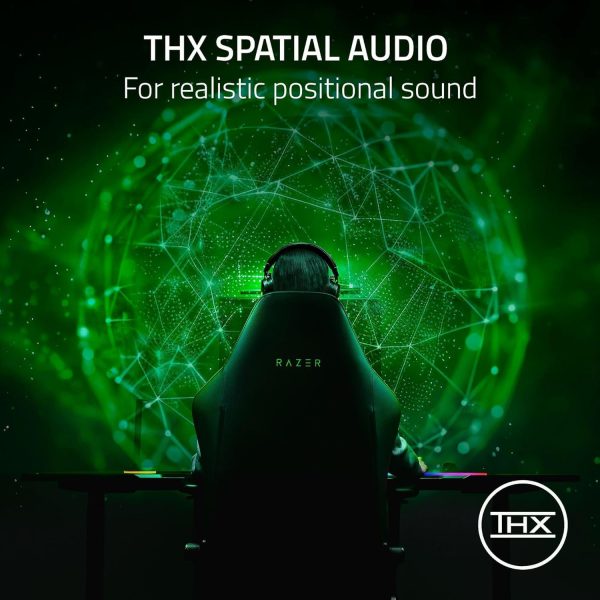 Razer Kraken V4 Pro Wireless Gaming Headset: OLED Control Hub - HD Haptics - 2.4GHz Wireless - Bluetooth - USB - 3.5 mm - Super Wideband Mic - For PC, Mac, PS5 - Black