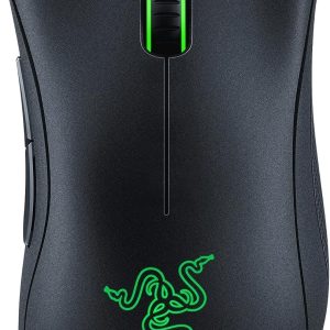 Razer DeathAdder Essential Gaming Mouse: 6400 DPI Optical Sensor - 5 Programmable Buttons - Mechanical Switches - Rubber Side Grips - Classic Black