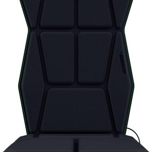 Razer Freyja HD Haptic Gaming Chair Cushion: Multi-Directional Haptics - Haptic EQ Customization via Synapse - HyperSpeed Wireless & Bluetooth - Adjustable Strap for Universal Fit - Black