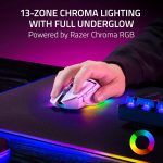 Razer Basilisk V3 Pro 35K Wireless Gaming Mouse: HyperScroll Tilt Wheel - 35K DPI Optical Sensor Gen 2-13 Customizable Controls - Chroma RGB - Optical Switches Gen 3 - Up to 140 Hr Battery - White