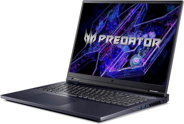 Acer Predator Helios 18 PH18 Gaming Laptop 14th Gen Core i9-14900HX 24 Cores Upto 5.80GHz/32GB DDR5 5600MHz/1TB SED SSD/16GB Nvidia RTX4090/18" WQXGA IPS 250Hz/Killer WiFi-7/RGB KB/Win11/Abyssal Black