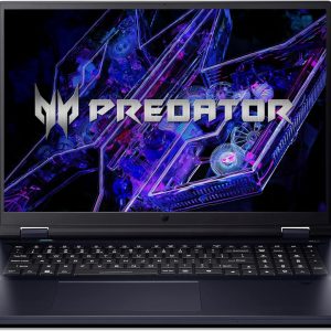 Acer Predator Helios 18 PH18 Gaming Laptop 14th Gen Core i9-14900HX 24 Cores Upto 5.80GHz/32GB DDR5 5600MHz/1TB SED SSD/16GB Nvidia RTX4090/18" WQXGA IPS 250Hz/Killer WiFi-7/RGB KB/Win11/Abyssal Black