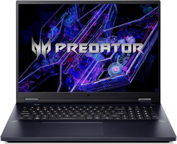 Acer Predator Helios 18 PH18 Gaming Laptop 14th Gen Core i9-14900HX 24 Cores Upto 5.80GHz/32GB DDR5 5600MHz/1TB SED SSD/16GB Nvidia RTX4090/18" WQXGA IPS 250Hz/Killer WiFi-7/RGB KB/Win11/Abyssal Black