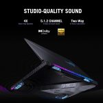 ASUS ROG Strix SCAR 18 G834JYR-R6044W Off Black, Gaming Laptop, i9-14900HX, 32GB, 2TB Performance SSD, NV RTX4090, WIN11 HOME, 18 inch QHD 240Hz, Webcam, RGB-Eng-Arb-KB + ROG Backpack + Gaming Mouse