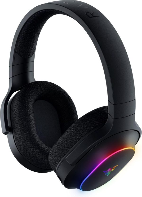Razer Barracuda X Chroma Wireless Gaming Headset: 2.4GHz Wireless & Bluetooth - Lightweight - Chroma RGB - 40mm Drivers - Cardioid Mic - 70 Hr Battery - for PC, Mac, PS5, Switch, Smartphone - Black