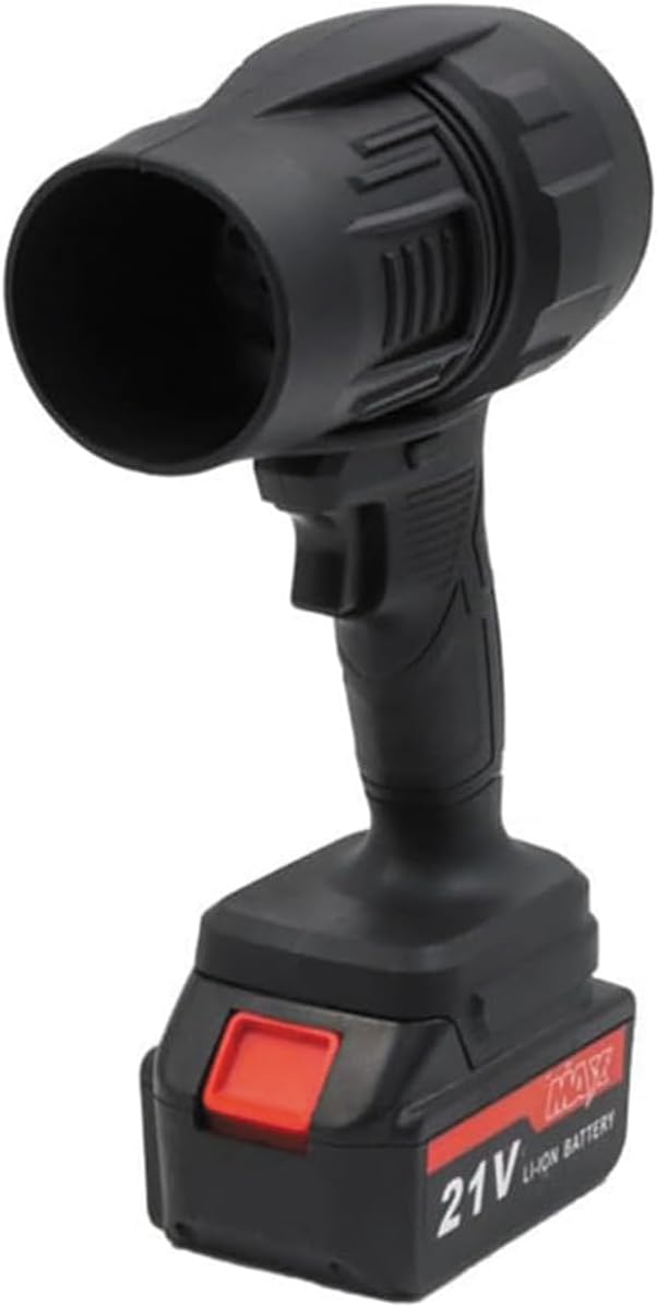 Alsaffan Jet dry Mini blower Turbo Jet Fan with 21V 2PCS Large Capacity Battery Lightweight Body Turbine Motor Strong Power Speed Clear the Fallen Leaves and Dust at Home