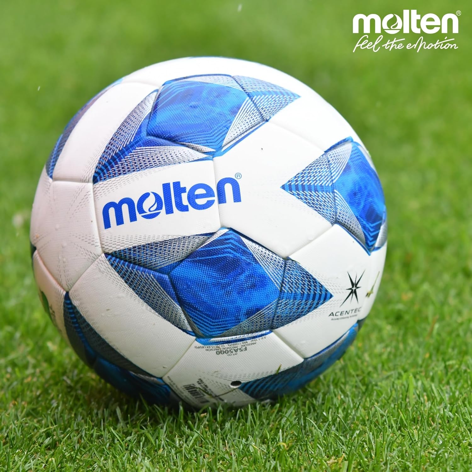 Molten UEFA Europa League 2022/23 Offizieller 5000 Replica Fuball wei/orange