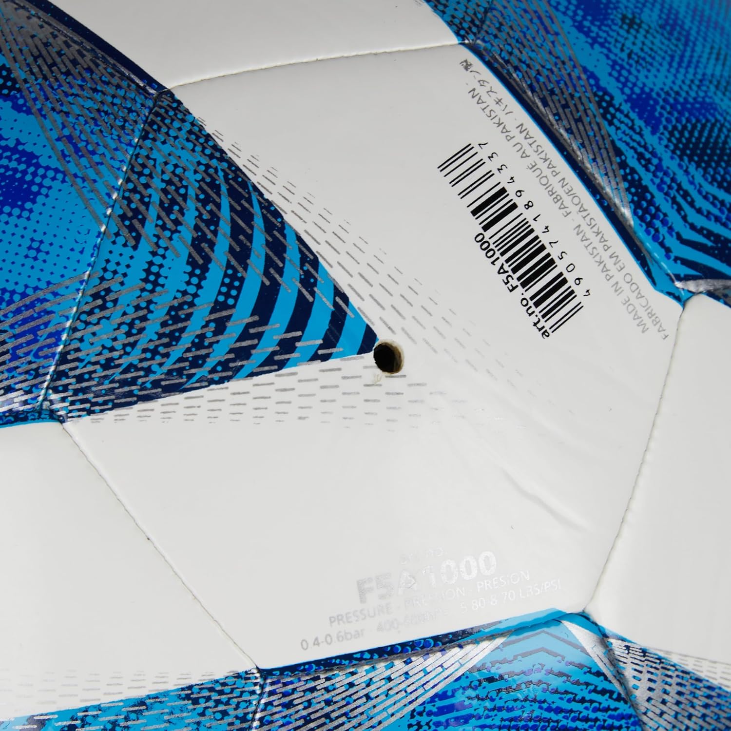 Molten Vantaggio Football, Superior Function And Design, Ultimate Ball Visibility, For Adults & Kids, 1000 Training Ball, Blue Flame