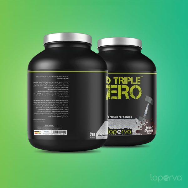 Laperva Protein Powder – Whey Protein Isolate Powder – Belgian Chocolate Flavor Whey Protein – Zero Fat, Carbs and Sugar Whey Protein – Protein Supplements & Muscle Gainer 2 Lbs.