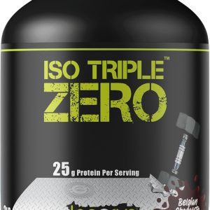 Laperva Protein Powder – Whey Protein Isolate Powder – Belgian Chocolate Flavor Whey Protein – Zero Fat, Carbs and Sugar Whey Protein – Protein Supplements & Muscle Gainer 2 Lbs.
