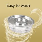 Coffee Capsule Cup for SENSEO Coffee Machines, Refillable Coffee Pods, Reusable Coffee Capsules Kit with Adapter & Filter Paper, Stainless Steel Cups Filters