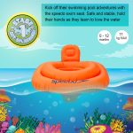 Speedo Unisex Child Seasquad 0-12 Months Swim Seat - Orange, One Size