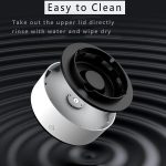 Xugenxes Indoor Ashtray - 2 in 1 Multifunctional Ashless Air Purifier with Filter Ashtray, Best for Family Car or Office (Grey)