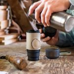 WACACO Minipresso NS2, Portable Espresso Maker Compatible with Nespresso Original Capsules and Compatibles, Manually Operated, 18 Bar Small Handheld Coffee Machine for Travel, Camping, Black