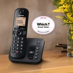 Panasonic KX-TGC260 Digital Cordless Phone: 18-min answering machine, dedicated call block button, an easy-to-read dot-matrix display and a hands-free speakerphone