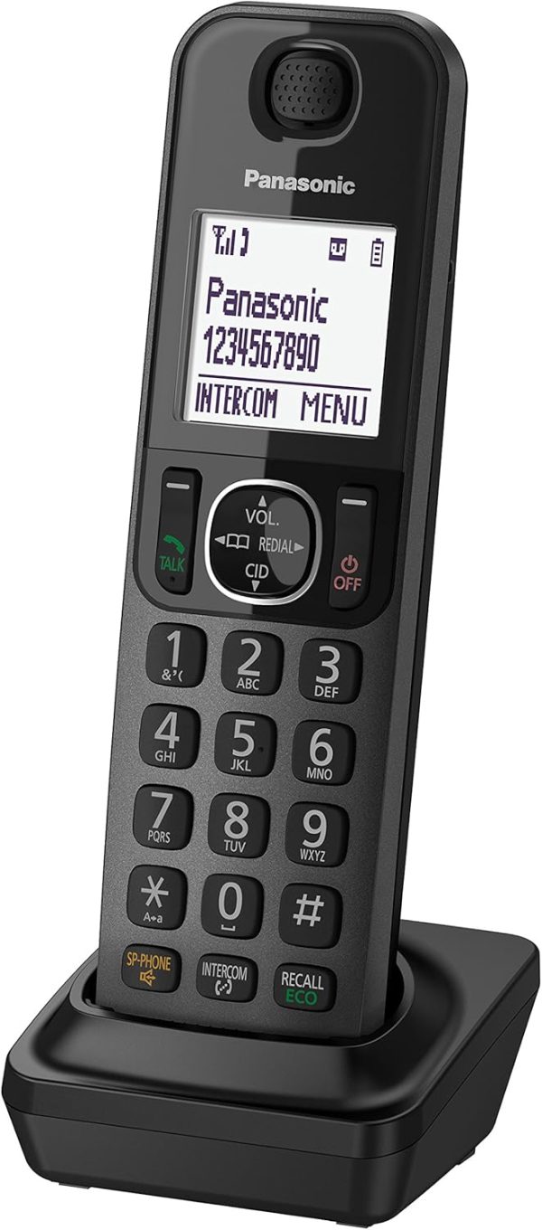 Panasonic KX-TGF320 Corded and Cordless Home office Telephone Kit with Answerphone and Nuisance Call Blocker - Black