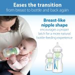 Dr. Brown's Dr - Level 3 Wide-Neck Silicone Options+ Nipple, 2-Pack