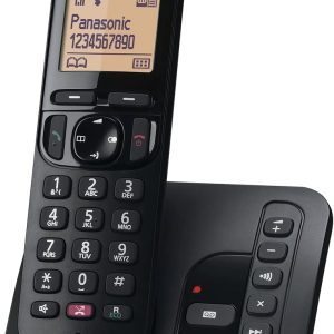 Panasonic KX-TGC260 Digital Cordless Phone: 18-min answering machine, dedicated call block button, an easy-to-read dot-matrix display and a hands-free speakerphone
