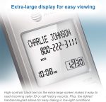 AT&T Cordless Phone, 2 Handsets - Silver, Landline Telephone with DECT 6.0, Full-Duplex Speakerphone, Caller ID/Call Waiting, ECO mode, Backlit Screen & Keypad