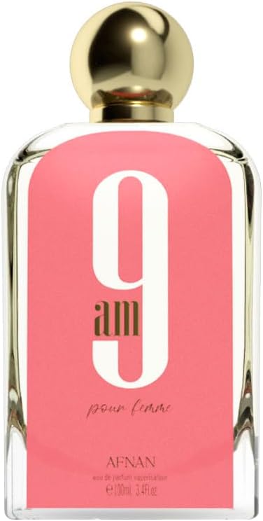 AFNAN 9 AM Pour Femme Eau De Parfum for Women, 100 ML
