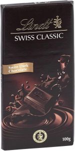 Lindt Swiss Classic Dark Chocolate - 100g