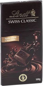 Lindt Swiss Classic Dark Chocolate - 100g