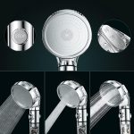 SKY-TOUCH Sky Touch High Pressure Filtered Shower Head For Hard Water And Filtering Impurities, Hand Held Shower Head With Filter Balls.