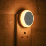 Masroo LED Night Light, Warm White, Pack of 2