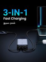 UGREEN Power Bank 20000mAh, 100W Fast Charging Portable Charger, Laptop Charger Portable with 2 USB-C and 1 USB-A Port, Battery Pack for MacBook, Dell, iPhone 16-12 Series, Samsung S25U, iPad, AirPods