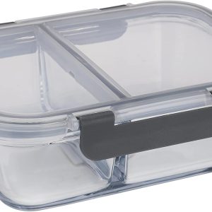 Royalford Airtight Food Storage Box With 2 Compartments, 950 Ml, Rf9215