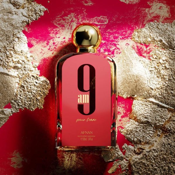 AFNAN 9 AM Pour Femme Eau De Parfum for Women, 100 ML