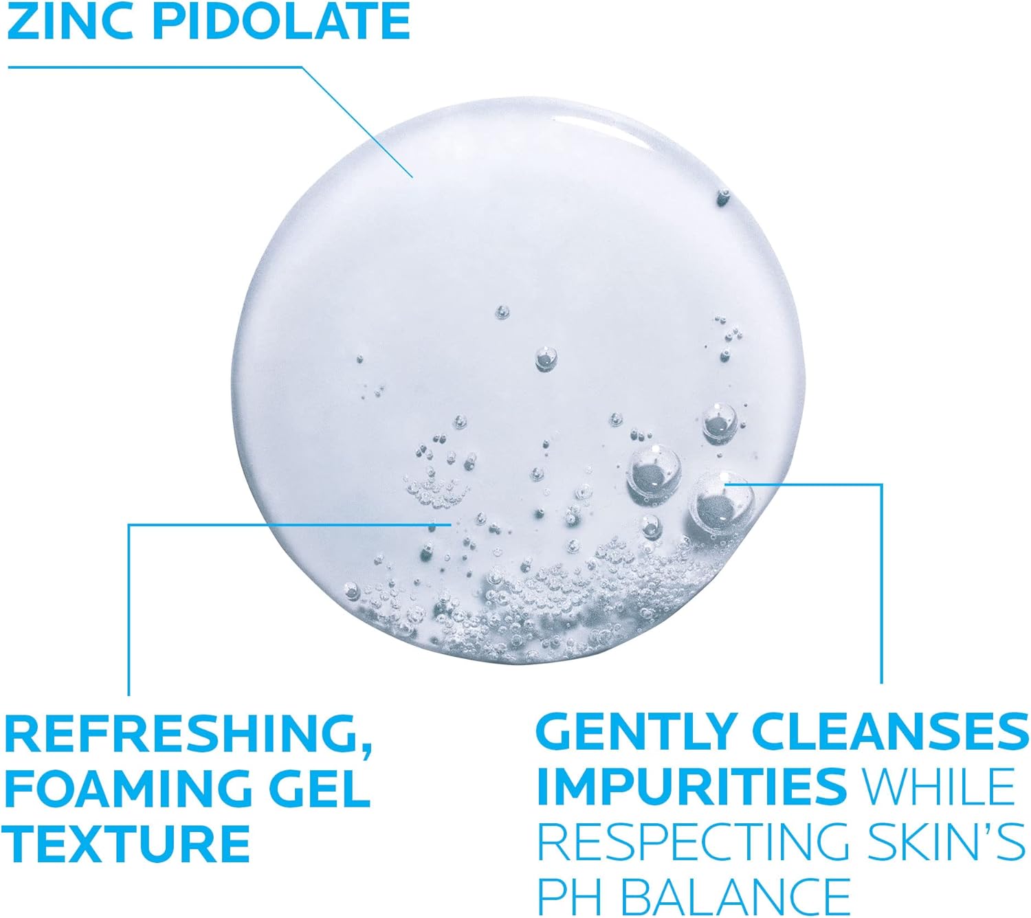 La Roche-Posay Effaclar Acne Foaming Cleansing Gel for Oily and Acne Prone Skin 400ml
