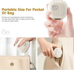 Travel Pill Organizer, 7 Compartments Portable Pill Case, Moisture Proof Small Pill Box for Pocket Purse Daily Pill Case, Portable Medicine Vitamin Holder Container, Travel Essentials, 1 Small+1 Large