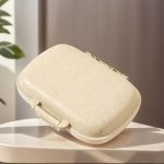 Compartment Portable Medicine Box, Travel Pill Storage Box, 8 Compartments, Suitable for Daily and Travel Medicine Carrying.