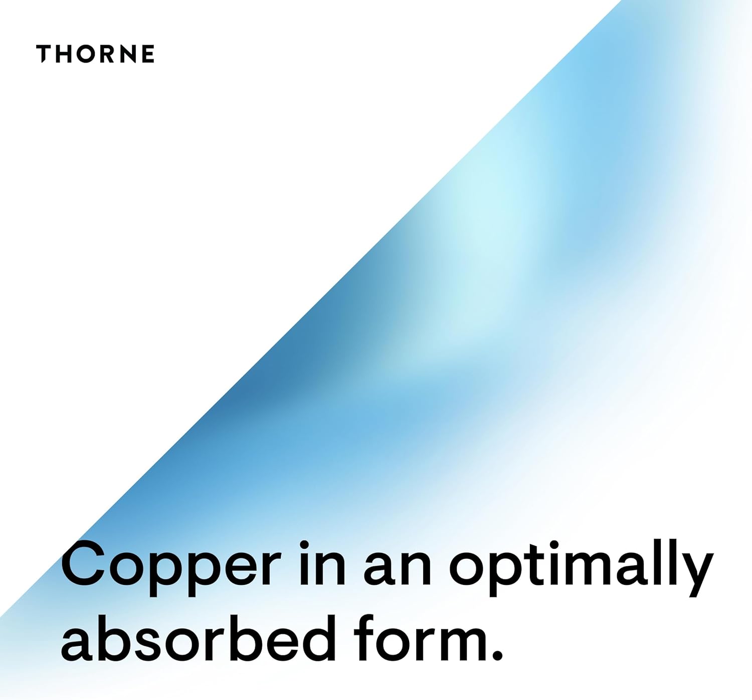 THORNE Copper Bisglycinate - Well-Absorbed Trace Mineral Supplement - 60 Capsules