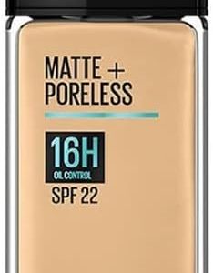 Maybelline New York New York Fit Me Matte & Poreless Foundation 16H Oil Control with SPF 22-128