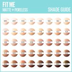 Maybelline New York Liquid Foundation, Matte & Poreless, Full Coverage and Blendable, Normal to Oily Skin, Fit Me, 110 Porcelain