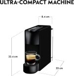 Nespresso Essenza Mini coffee machine by Nespresso, Piano Black - UAE Version