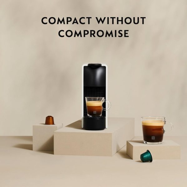 Nespresso Essenza Mini coffee machine by Nespresso, Piano Black - UAE Version