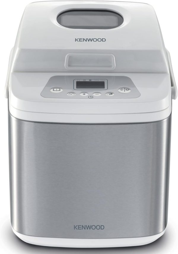 Kenwood Bread Maker 19-in-1 Multifunctional Automatic Fresh Bread Making Machine with Digital Timer, 19 Different Programs BMM13.000WH White/Silver