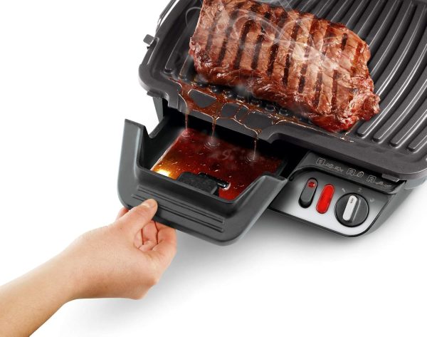 TEFAL Grill | Ultracompact indoors grill and barbecue | removable plates | 2000 Watts | 2 Years Warranty | GC306028