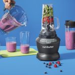 NutriBullet Full Size Blender Combo 1200 Watts, 9 Piece Set, Multi-Function High Speed Blender, Mixer System With Nutrient Extractor, Smoothie Maker, NBC-1110DG, 1Yrs Warranty