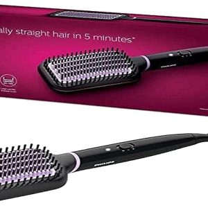 PHILIPS Bhh880, Auto Curler & Heated Straightening Brush, Style Care, BLACK