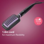 PHILIPS Bhh880, Auto Curler & Heated Straightening Brush, Style Care, BLACK