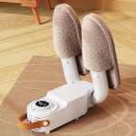 YU WELL Electric Shoe Dryer, Deodoriser Shoe Warmer Device Retractable Foldable Shoe Dryer for All Types of Shoes Boots Hot Air Circulation